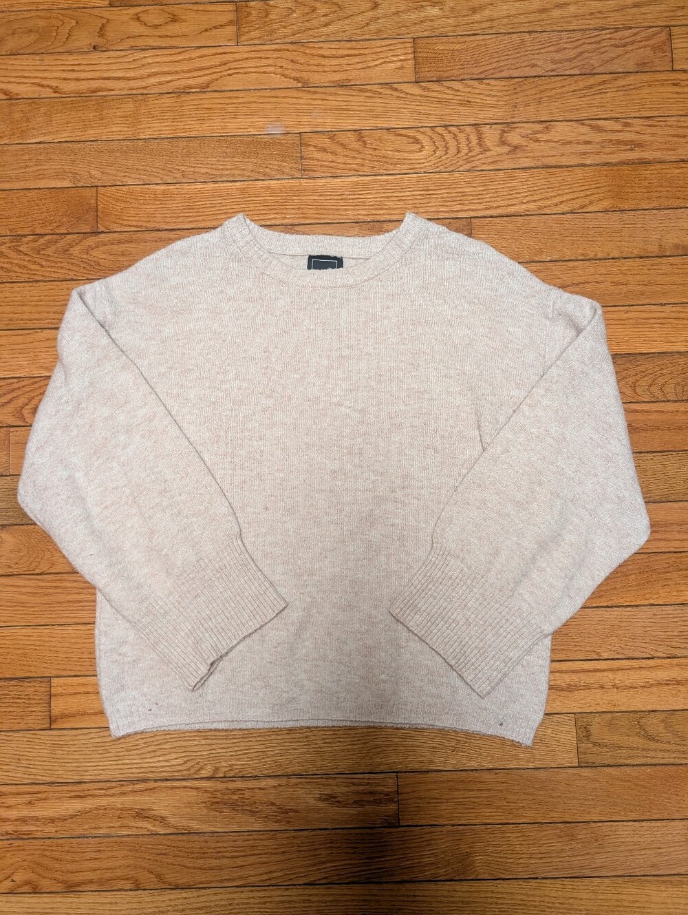 Blush Heathered Sweater